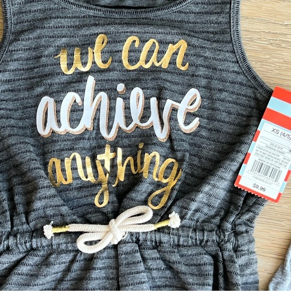 CAT AND JACK dress and top size XS 4/5 - Picture 7 of 9